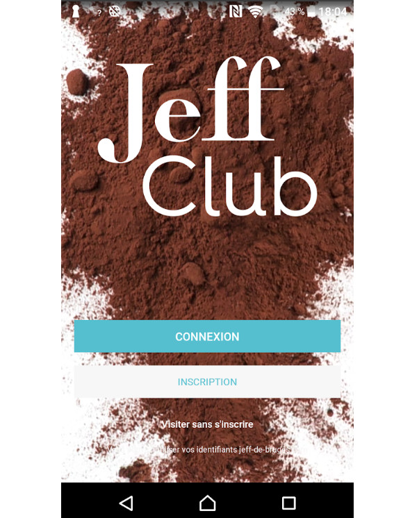 Application mobile Jeff Club